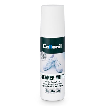 White to Renew White Leather and Fabric Shoes - Combi White